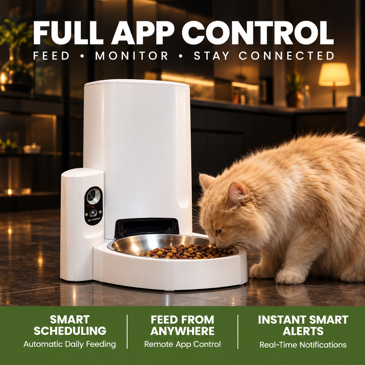 OrbiPet Vision - Camera Smart Feeder