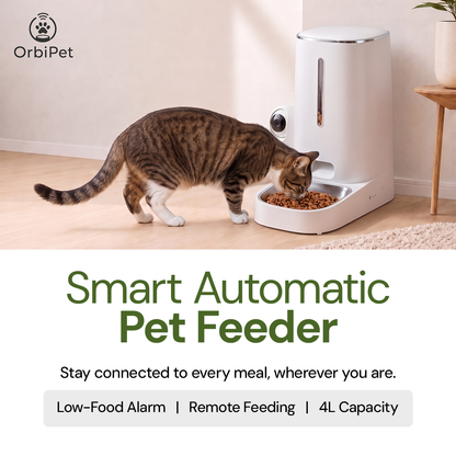 OrbiPet - Smart Camera Pet Feeder