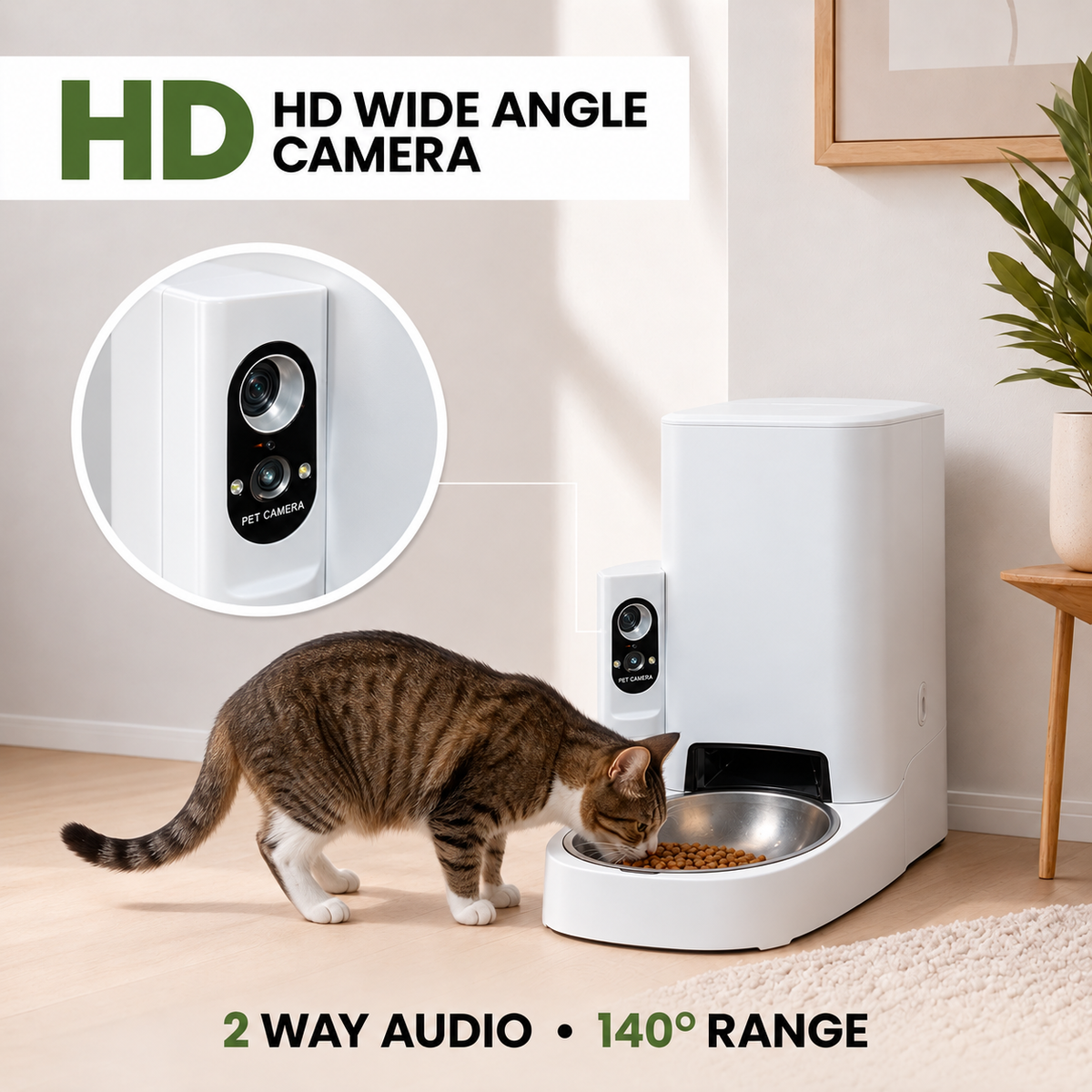 OrbiPet Vision - Camera Smart Feeder