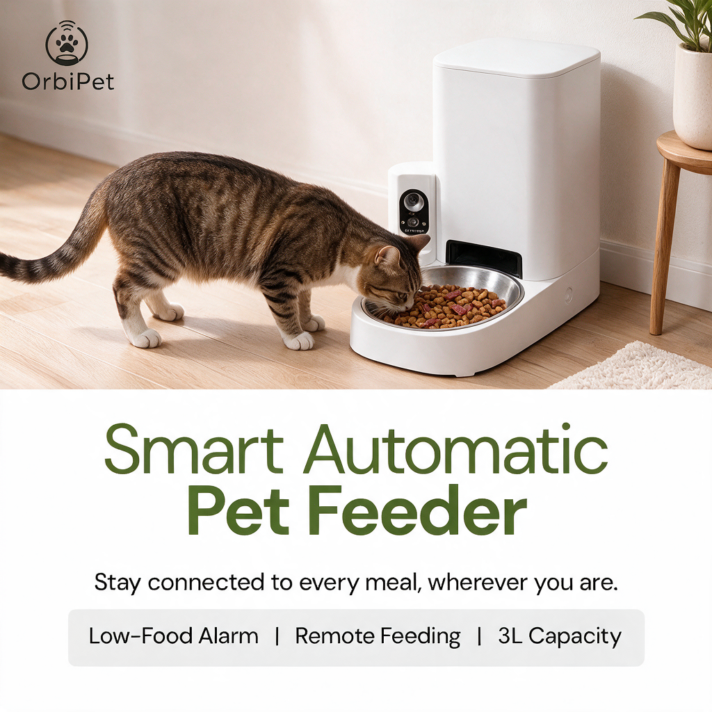OrbiPet Vision - Camera Smart Feeder